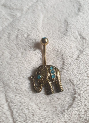 Piercing nombril éléphant acier inoxydable, brand: Fantaisie, condition: New without tags, €5.00, €5.95 includes Buyer Protection