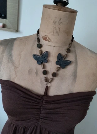 Robe marron Mim 🌿, merk: Mim, staat: Heel goed, maat: M / 38 / 10, € 5,00, € 5,95 inclusief Kopersbescherming