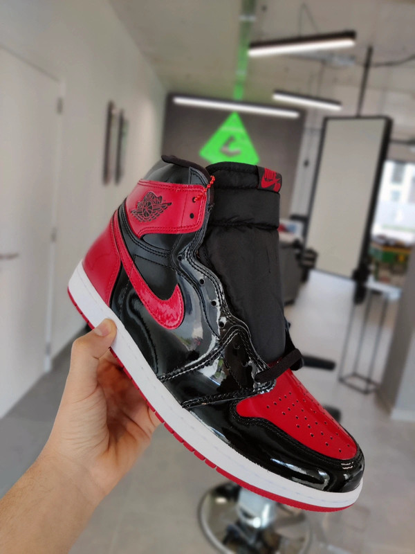 Nike air jordan 1 high Patent bred | Vinted