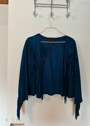 Veste à frange en daim, brand: Amisu, condition: Very good, size: S / 36 / 8, €6.00, €7.00 includes Buyer Protection