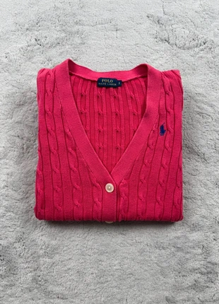 Pull cardigan Ralph Lauren | Taille S | Rose Logo Brodé Bleu Marine, brand: Ralph Lauren, condition: Very good, size: S / 36 / 8, €24.90, €26.85 includes Buyer Protection Pro
