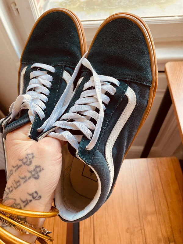 Vans bleu turquoise foncé 1