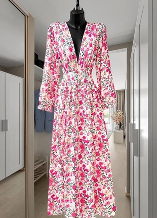 Robe longue imprimés fleuris, marca: Boutique Italiana, estado: Muy bueno, tamaño: S / 36 / 8, 35,00 €, 37,45 € Protección al comprador Pro incluida