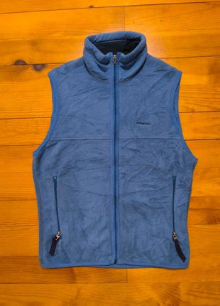 Veste Polaire - Sans manche - Zip Synchilla - Patagonia - Bleu - Taille XS, merk: Patagonia, staat: Heel goed, maat: XS / 34 / 6, € 44,99, € 47,94 inclusief Kopersbescherming