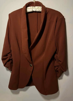 Cute Burnt Orange Blazer, brand: Shein, condition: Very good, size: XL / 14, £3.99, £4.89 includes Buyer Protection