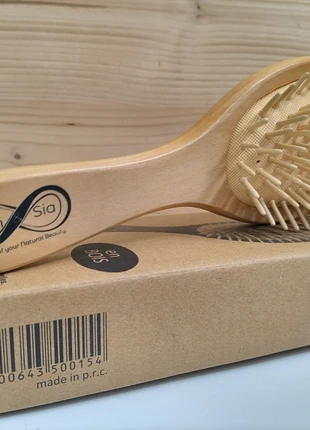 Brosse à Cheveux en Bois Tous Types de Cheveux, staat: Heel goed, € 7,90, € 9,00 inclusief Kopersbescherming Pro