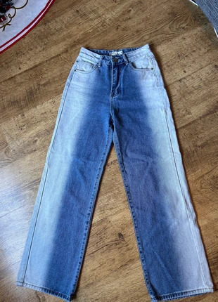 Two-Tone Split Dye Jeans NIYOM - Statement Denim!, marca: Niyom Jeans, estado: Muito bom, tamanho: S / 36 / 8, €7.50, €8.58 inclui Proteção do Comprador