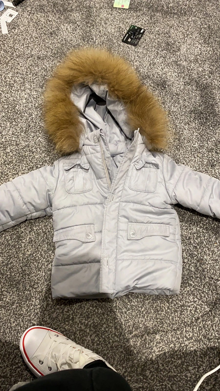 Grey 2025 bufi coat