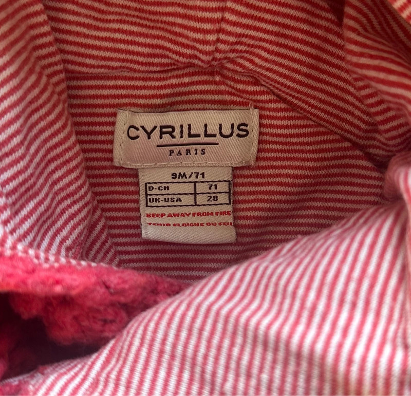 Manteau discount bebe cyrillus