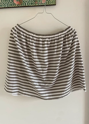 Gonna corta DOUUOD kids bambina ragazza 14 anni 100% cotone righe bianco e grigio, nuova, marke: DOUUOD KIDS, zustand: Neu, größe: 14 Jahre / 164, 9,50 €, 10,68 € inklusive Vinted-Käuferschutz