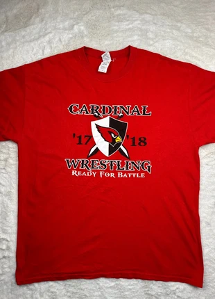 3429. T-shirt Gildan XL rouge – Cardinal Wrestling ’17-’18, brand: Gildan, condition: Very good, size: XL, €10.00, €11.20 includes Buyer Protection