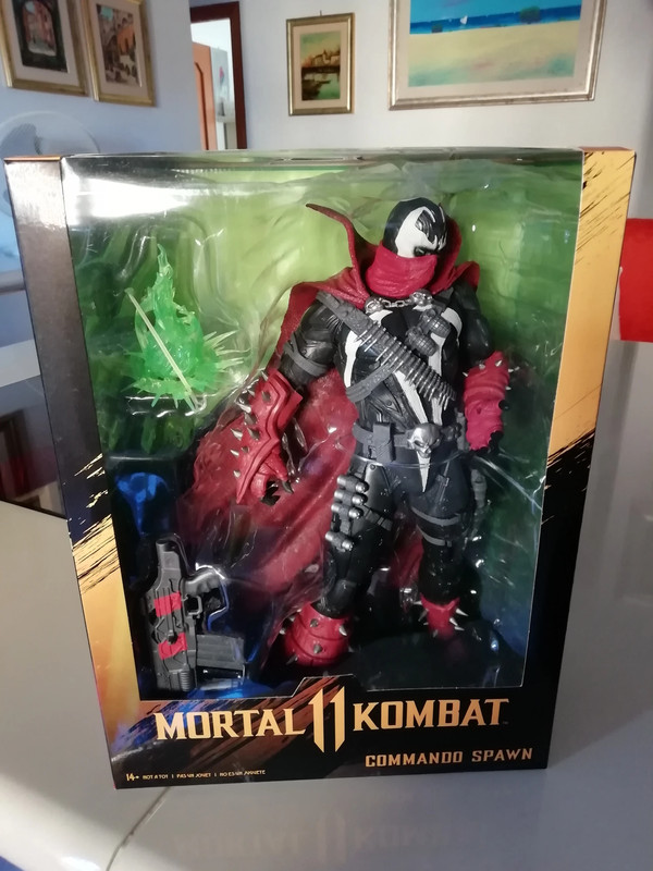 Mortal Kombat 11 Spawn Commando  Deluxe Action Figure 1