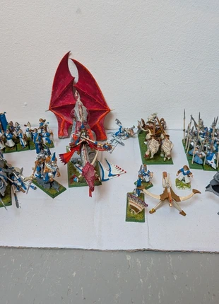 Large High Elves army Warhammer old world, marque: Warhammer, état: Satisfaisant, 150,00 €, 158,20 € Protection acheteurs incluse