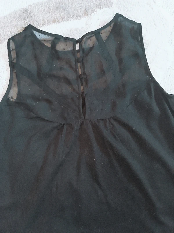 Top noir sans manche Promod XL - photo numéro 10