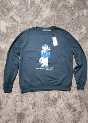 Pull sweat Ralph Lauren logo bear neuf marine homme taille M, marca: Ralph Lauren, estado: Bom, tamanho: M, €40.00, €42.70 inclui Proteção do Comprador