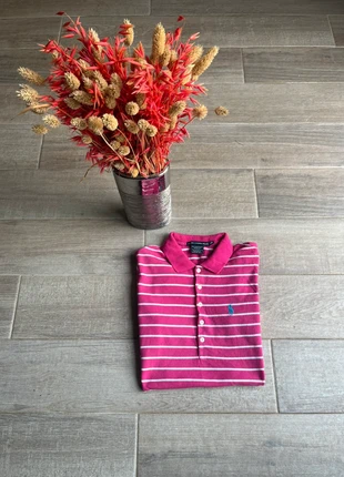 Polo Rayure Blanche et Rose Ralph Lauren Sport Taille S Femme, marque: Ralph Lauren, état: Très bon état, taille: S / 36 / 8, 14,99 €, 16,44 € Protection acheteurs incluse