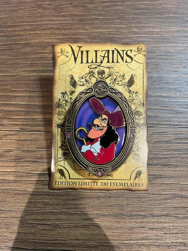 Disney Villains - Limited Edition (700u) Captain Hook Pin