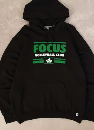 Vintage Russell Athletic Focus Volleyball Hooded Sweatshirt - Large, brand: Russell Athletic, condition: Very good, size: L, £28.00, £30.10 includes Buyer Protection Pro