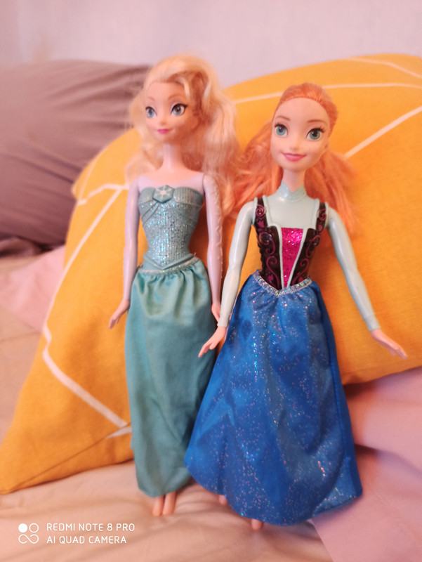 Barbie anna et elsa reine des neiges