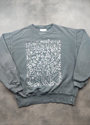 Pull sweat Anine Bing noir délavé – Femme – Taille M – Style oversize # NA 3, marca: Anine Bing, estado: Muito bom, tamanho: M / 38 / 10, €45.00, €47.95 inclui Proteção do Comprador