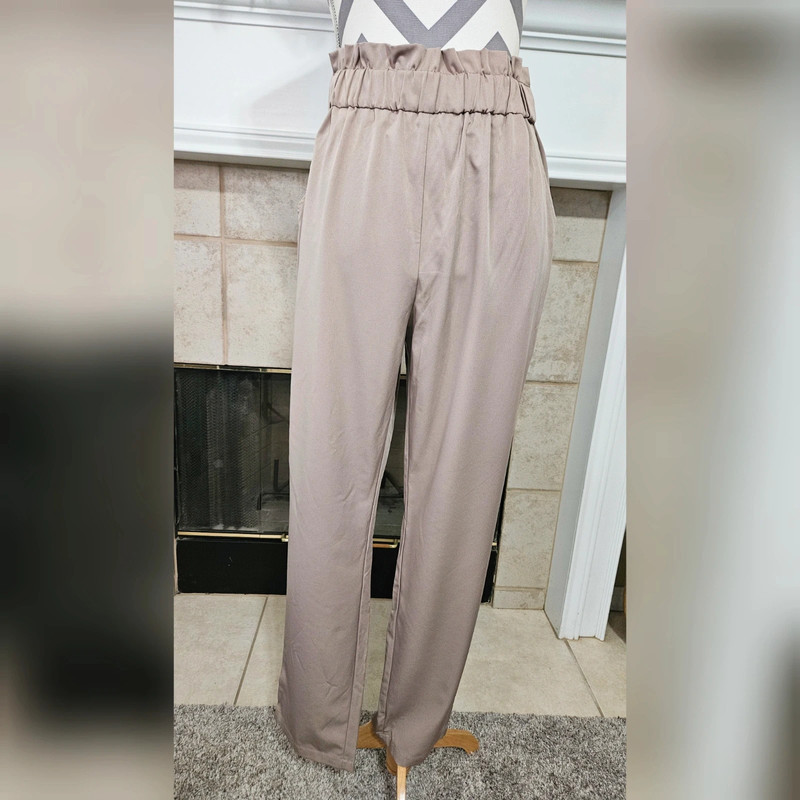 Windsor Taupe Dress Pants Size L 2