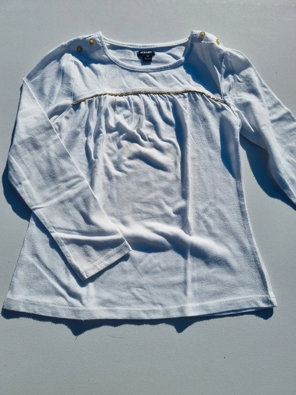 T-shirt blanc kiabi