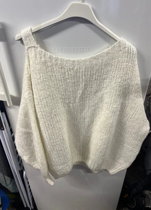 Pull blanc, marque: Made In Italy, état: Très bon état, taille: Taille unique, 10,00 €, 11,20 € Protection acheteurs incluse