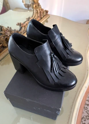 Scarpe donna pelle nera, brand: Martin Pescatore, condizioni: Ottime, taglia: 40, €15.00, €16.45 include la Protezione acquisti