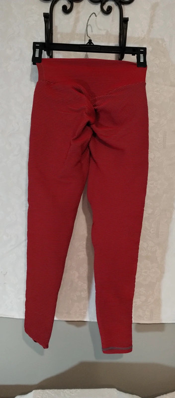 Red tights leggings 5