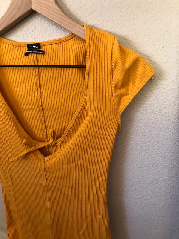 Mustard Yellow Body Suit 4