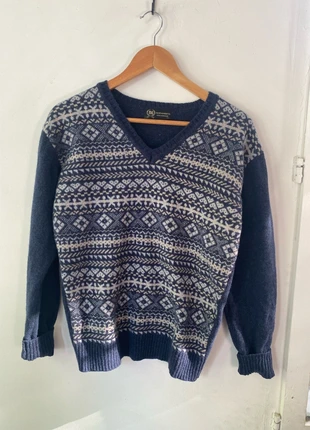 Pull bleu écolier, brand: bob galet, condition: Very good, size: M, €6.00, €7.00 includes Buyer Protection