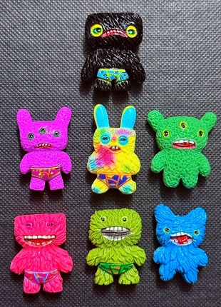 Mini Fuggler Monsters Fridge Magnet Set x7, brand: Monster, condition: Very good, £5.99, £6.99 includes Buyer Protection Pro