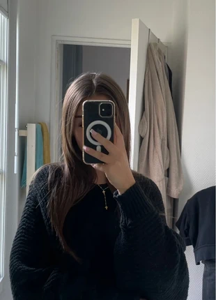 Gilet en maille noir, brand: Magasin, condition: Good, size: One size, €9.00, €10.15 includes Buyer Protection