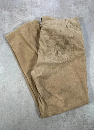 Pantalon Vintage En Velours Côtelé / Corduroy Roberto Verino khaki droit taille L, brand: Vintage Dressing, condition: Very good, size: L / 40 / 12, €13.50, €14.88 includes Buyer Protection Pro