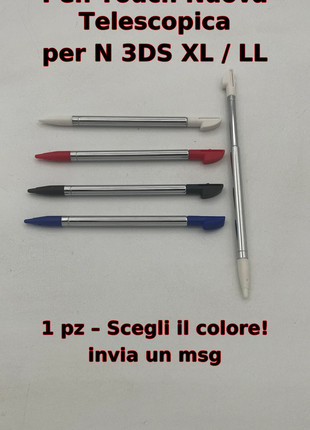 🖊 Penna Touch Telescopica per Nintendo 3DS XL e 3DS LL, marque: Touch, état: Neuf sans étiquette, 2,50 €, 3,33 € Protection acheteurs incluse