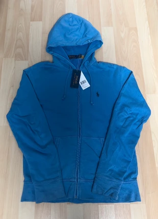 Veste zipée Ralph Lauren bleue claire neuve avec étiquette taille S, marca: Ralph Lauren, estado: Novo com etiquetas, tamanho: S, €59.99, €63.69 inclui Proteção do Comprador