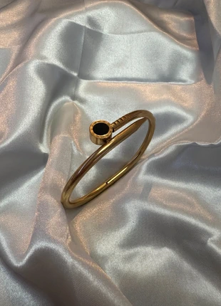 Jonc doré style montre pierre noire – acier inoxydable, brand: Myrha jewelry, condizioni: Nuovo senza cartellino, €12.50, €13.83 include la Protezione acquisti Pro