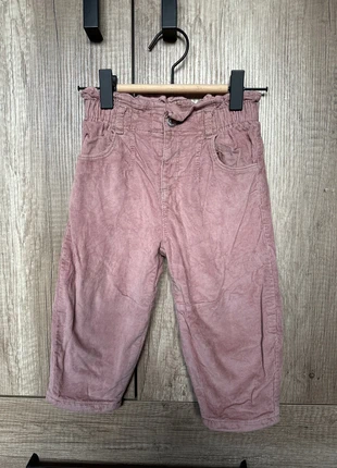 Roze rib broek Zara maat 92, merk: Zara, staat: Heel goed, maat: 24-36 maanden / 92 cm, € 3,00, € 3,85 inclusief Kopersbescherming