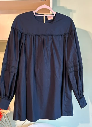 La Semaine Paris Midnight Blue Trapeze Dress – Size 34, marque: La Semaine Paris, état: Très bon état, taille: XS / 34 / 6, 150,00 €, 158,20 € Protection acheteurs incluse