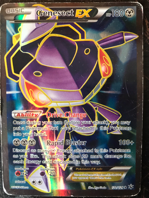 Genesect EX Pokemon Card - Vinted