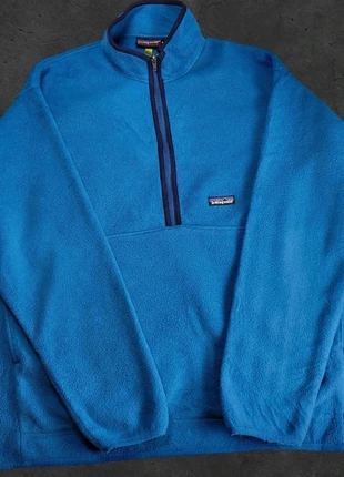 🔹 Polaire vintage Patagonia Synchilla Snap-T bleu XL – made in Mexico, outdoor gorpcore, marque: Patagonia, état: Très bon état, taille: XL, 59,90 €, 63,60 € Protection acheteurs incluse