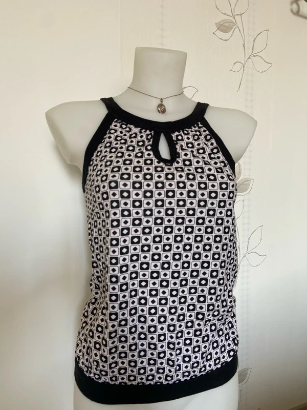 Débardeur noir et blanc Promod Taille 36