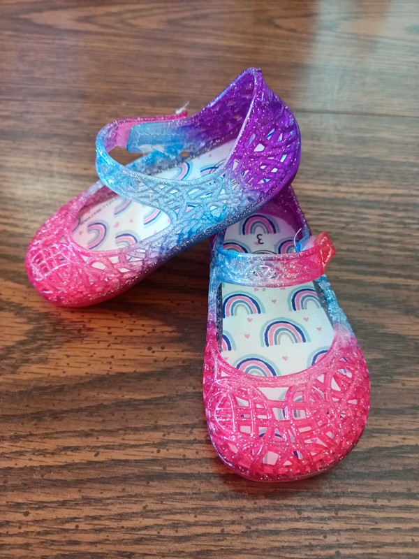 Wonder Nation Toddler Jelly Mary Jane Shoes 1
