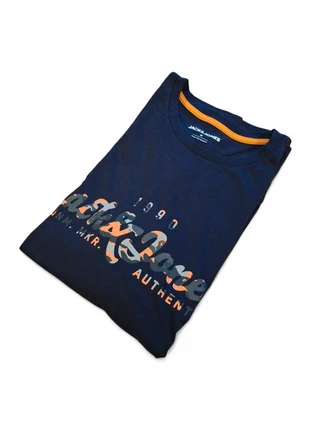 T-shirt Jack & Jones M Marine Orange Gris Noir, marque: Jack & Jones, état: Très bon état, taille: M, 3,60 €, 4,48 € Protection acheteurs incluse