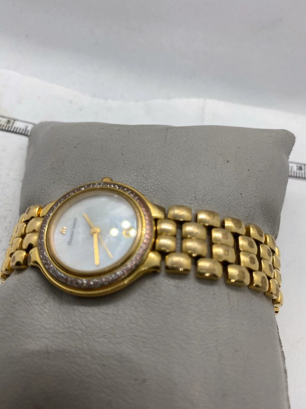 Maurice lacroix electro gold plated ladies watch