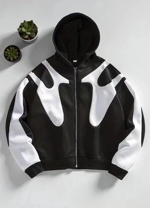 Zip Gris et Blanc y2k, taille M, marque: y2k, état: Neuf avec étiquette, taille: M, 25,00 €, 26,95 € Protection acheteurs incluse