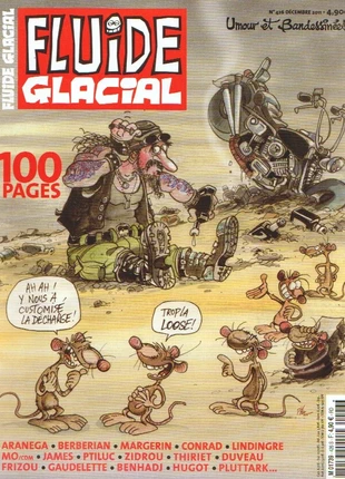 Fluide Glacial n° 426 - Décembre 2011 - Aranega - Berberian - Margerin - Lindingre - Mo/CDM - Ptiluc, estado: Muito bom, €6.00, €7.00 inclui Proteção do Comprador