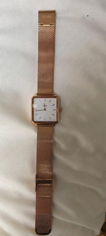 Montre cluse 2024 tetragone rose gold