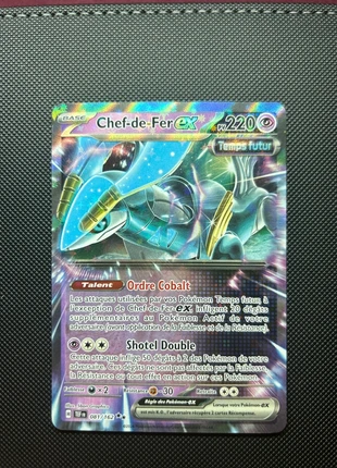 Chef de fer ex 081/162 TEF Pokémon, marke: Pokémon, zustand: Neu, mit Etikett, 1,00 €, 1,75 € inklusive Vinted-Käuferschutz