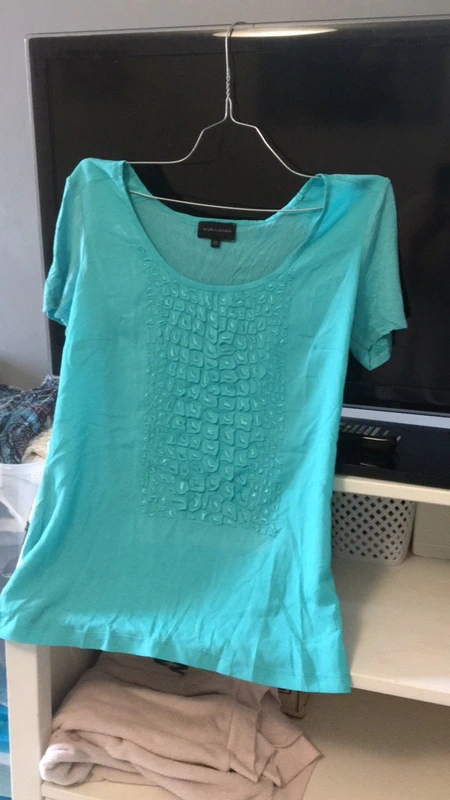 Superbe T-shirt Taille 38 femme tricot léger - photo numéro 5